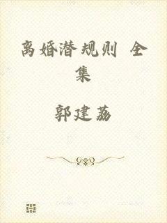 离婚潜规则 全集